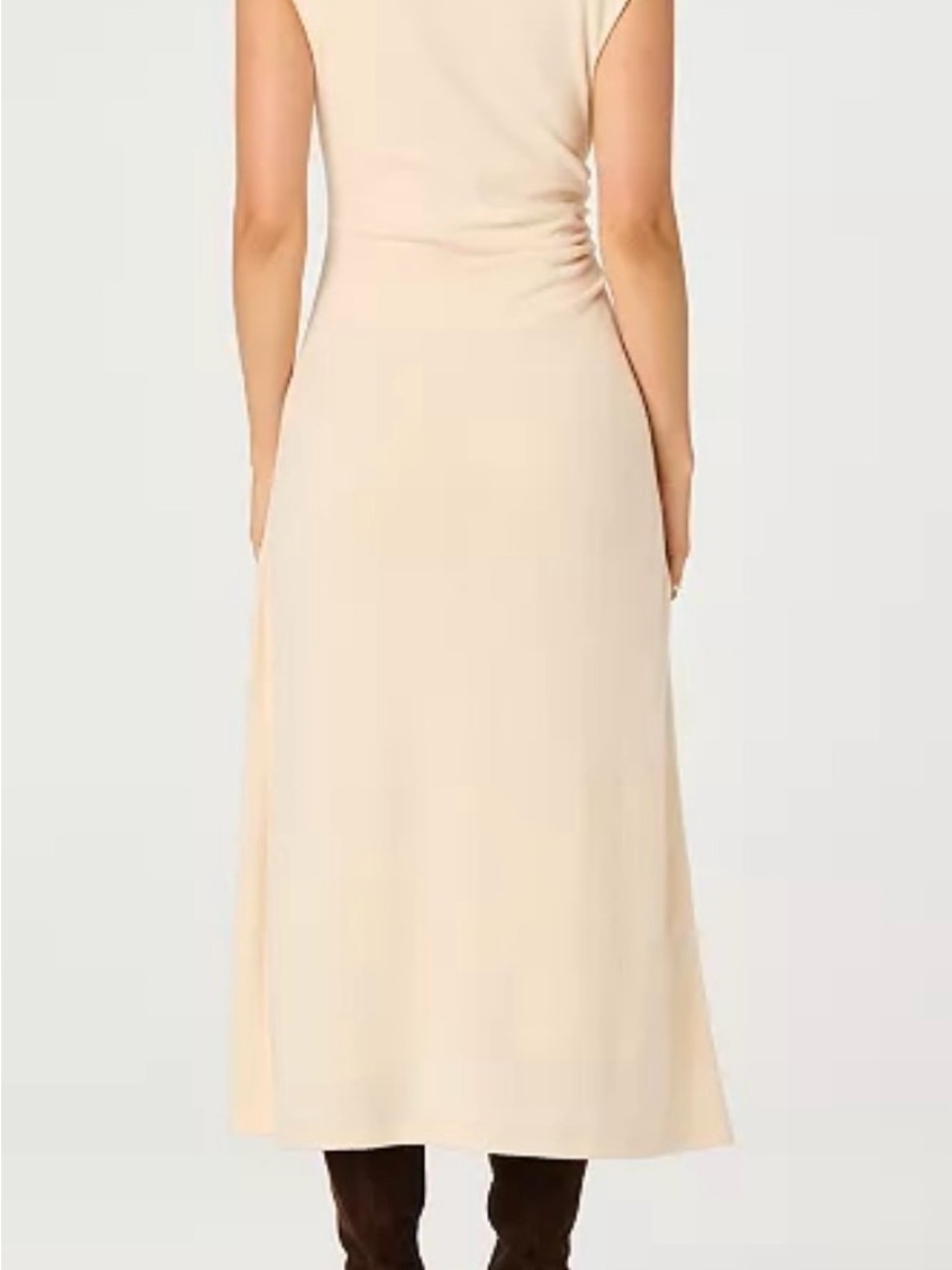 ASTR The Label Buttercream Draped Sleeveless Stretch Maxi Dress – NWT - Picture 8 of 10